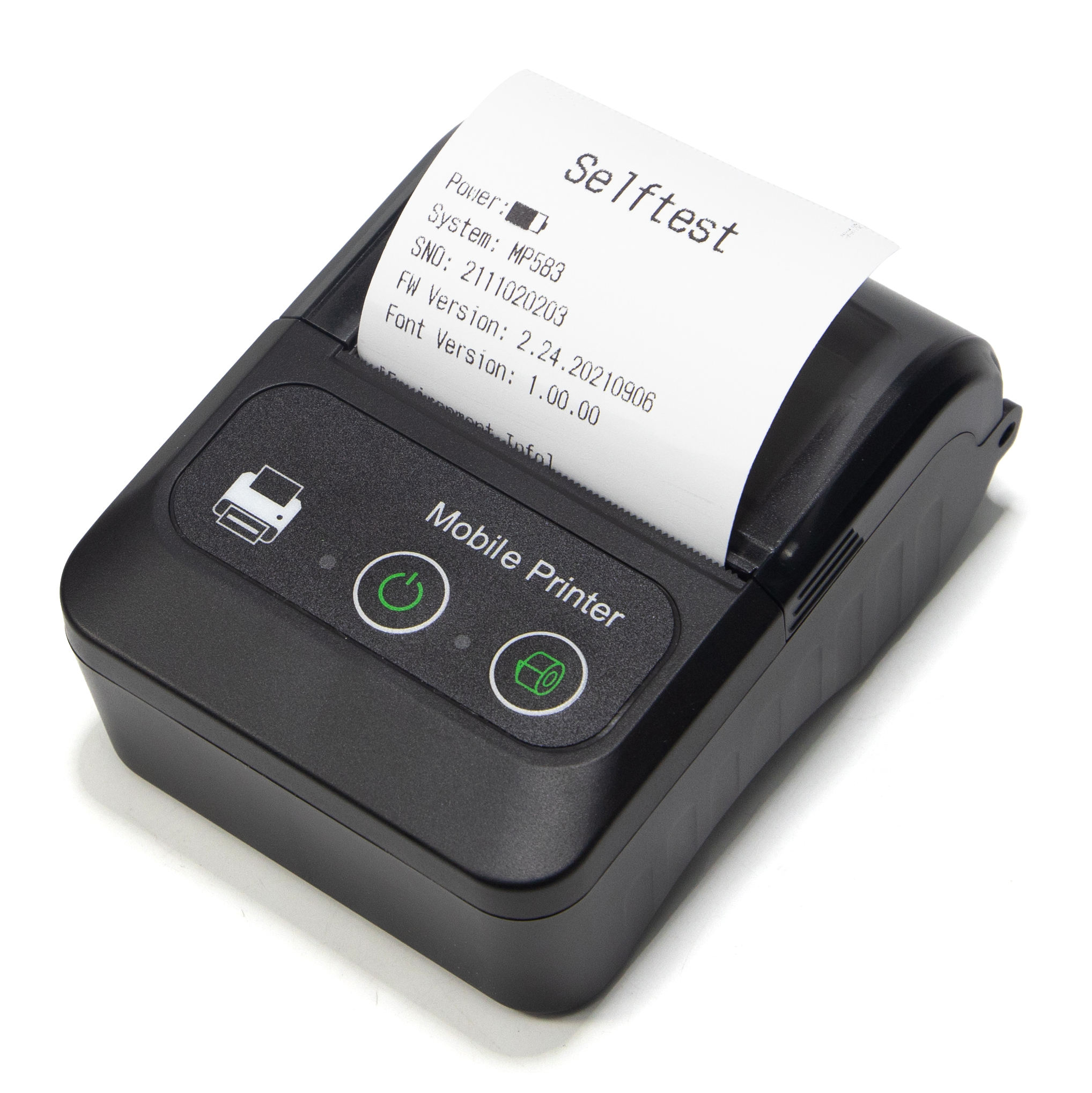 Small Business Receipt Pos Printer Handheld Android IOS Wireless Thermal Portable Receipt Barcode Printer