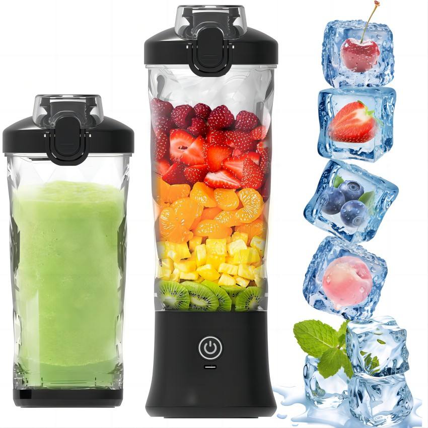 Waterproof Quiet Motor USB Rechargeable Portable Juicer Blender