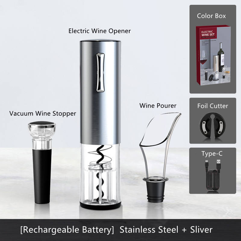 Wireless Rechargeable Portable Electric Wine Opener