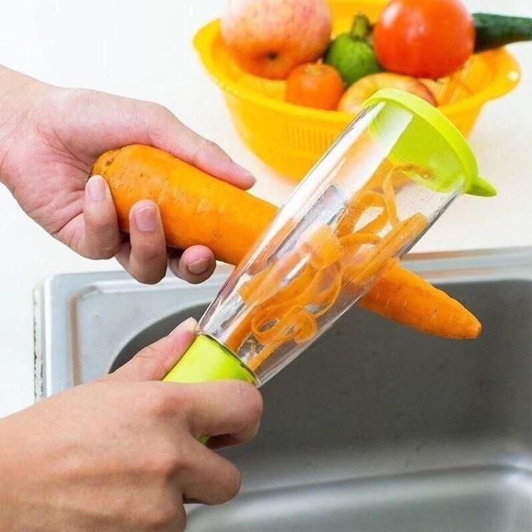 Kitchen Gadget For Home,Plastic Stainless Steel Apple Fruit Palm Peeler For Potato Vegetable