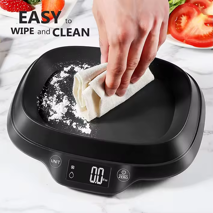 Best kitchen scale with 1.2L plastic weighing bow kitchen smart scale 5kg LCD display portable kitchen digital scale