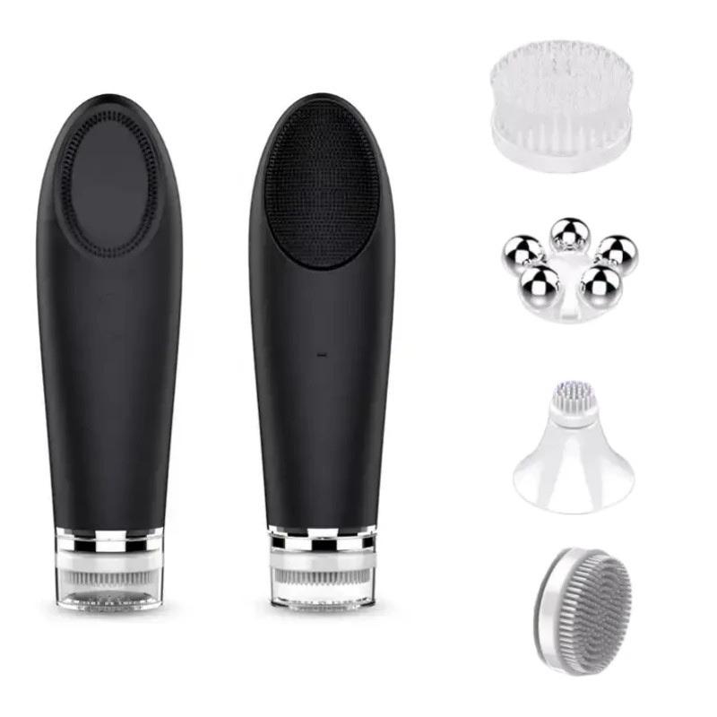 Deeply clean and warm massage, multifunctional household facial and eye hot compress massager beauty device