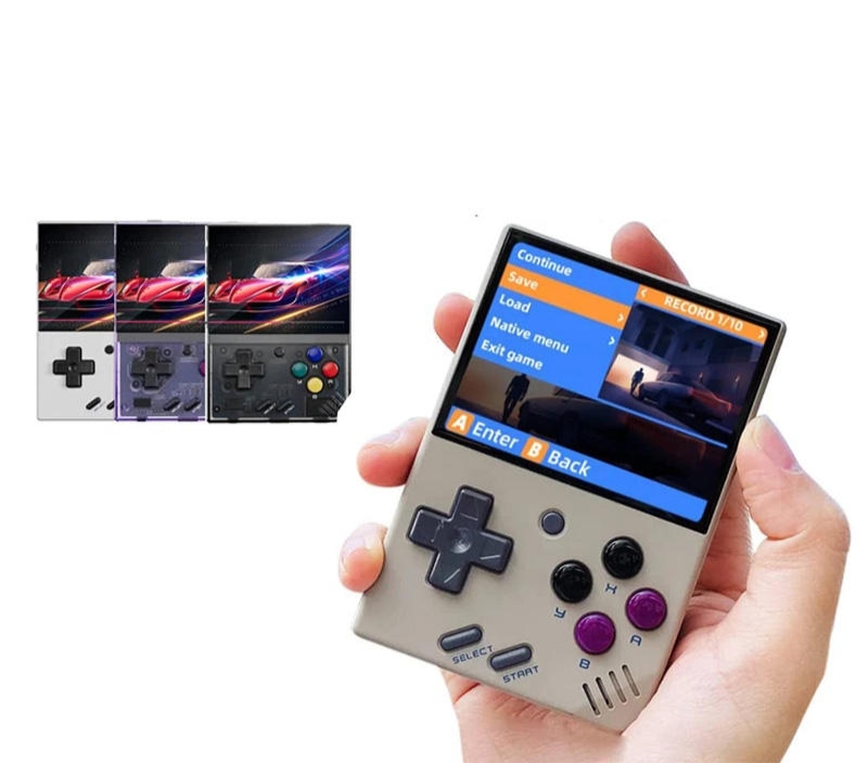 Mini Plus Handheld Game Console 3.5Inch IPS Screen WiFi Retro Game Console With GameBoy