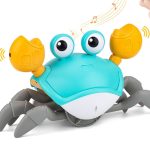 Crawling Walking Induction Electric Kids Crab Toy Baby Crawling Crab