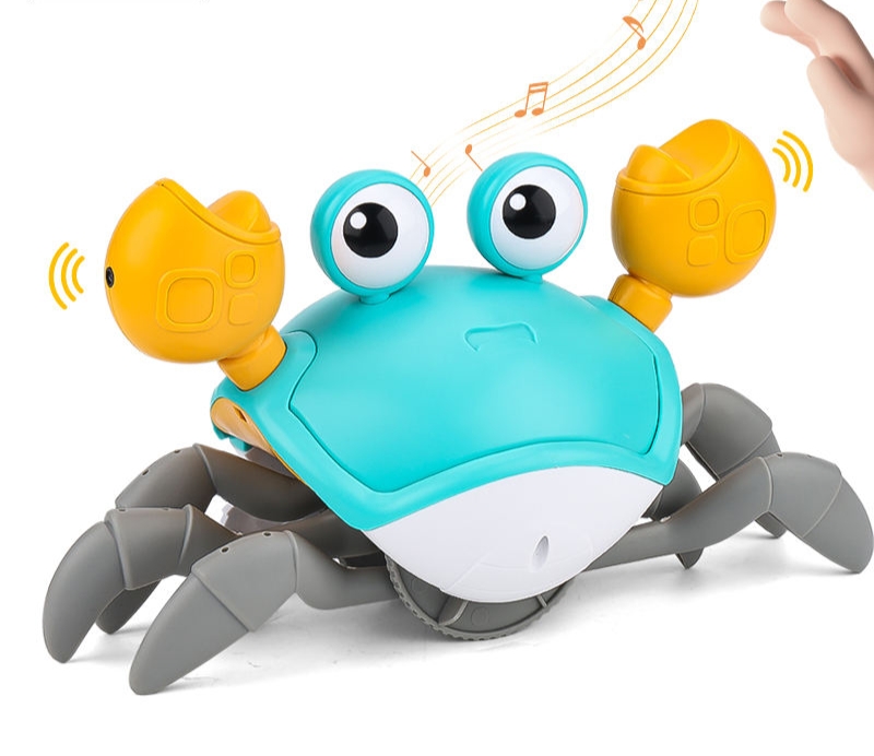 Crawling Walking Induction Electric Kids Crab Toy Baby Crawling Crab