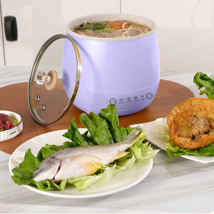 Electric Lunch Box Rice Cooker Electric with Ceramic Inner Pot