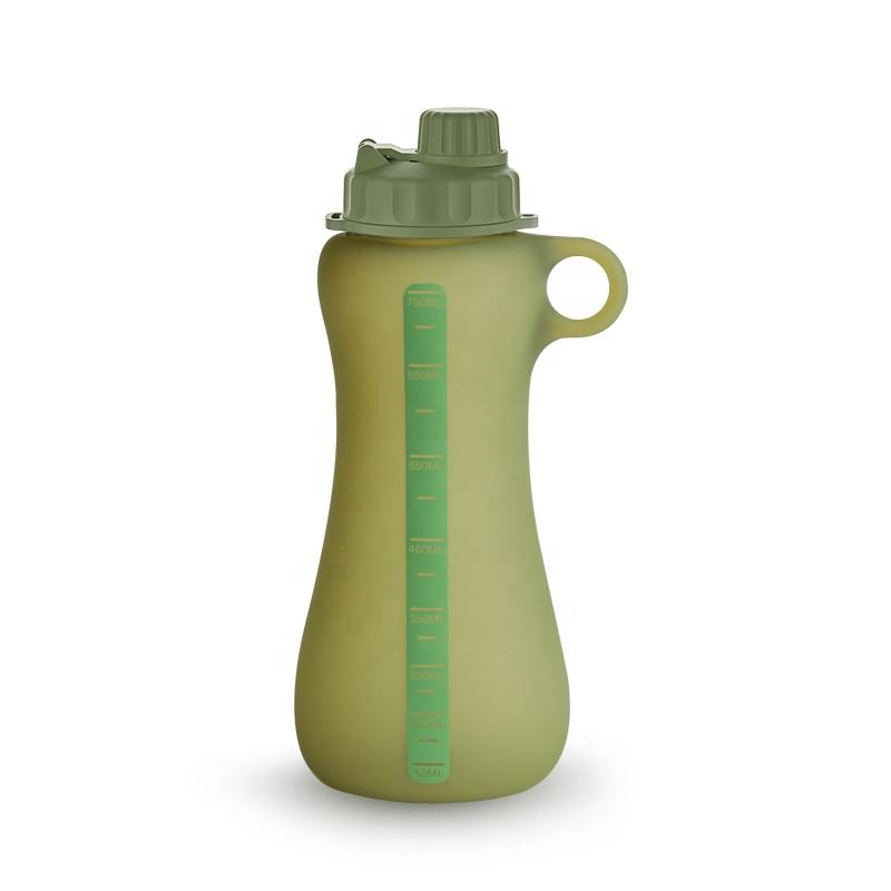 Water Bottles for Travel & Collapsible Water Bottle with Rope