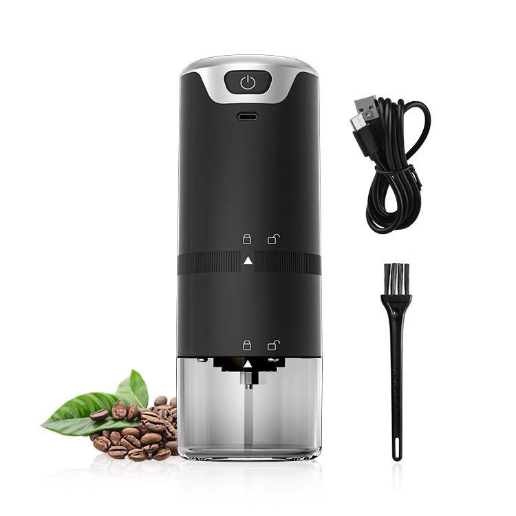 Electric coffee grinder Burr grinder Italian coffee grinder high quality custom black and white body