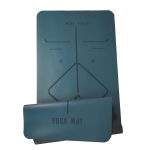 Rubber Yoga Mat Foldable PU Travel Yoga Mat