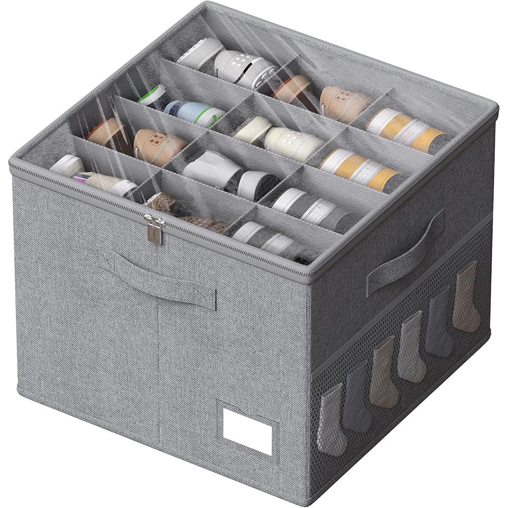 Foldable Fabric Shoe Organizer Closet Fabric Shoe Storage Box