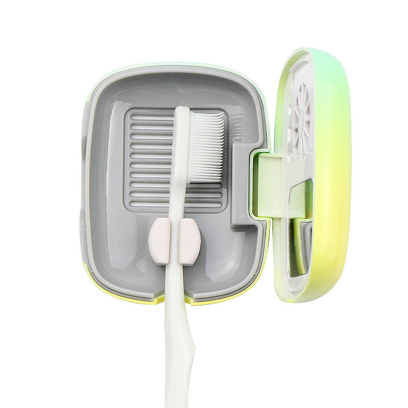 3 minutes Quick Disinfection Toothbrush Sterilization box with fan