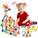 Baby educational magnet ball toy blocks & model plastic building blocks toys