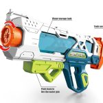 Rapid-Refill Water Gun Perfect Outdoor Fun for Kids Quick and Easy Refill Pistol Style Toy