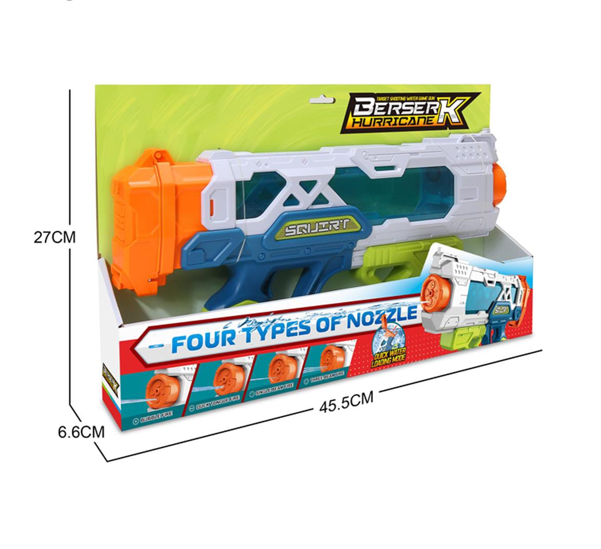 Rapid-Refill Water Gun Perfect Outdoor Fun for Kids Quick and Easy Refill Pistol Style Toy