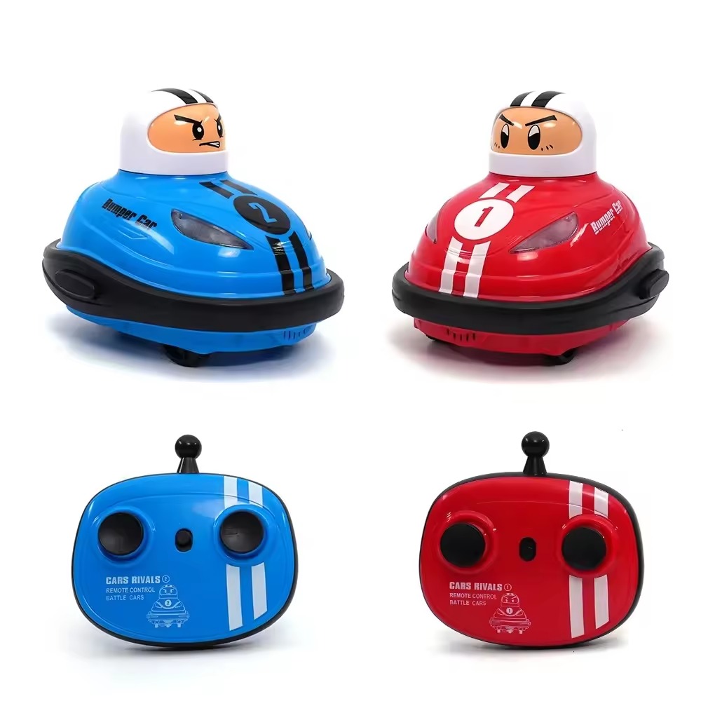 2 Player Battle Game RC Bumper Cars 2Pcs Interactive Remote Control Car Toys Funny Contest RC Toys