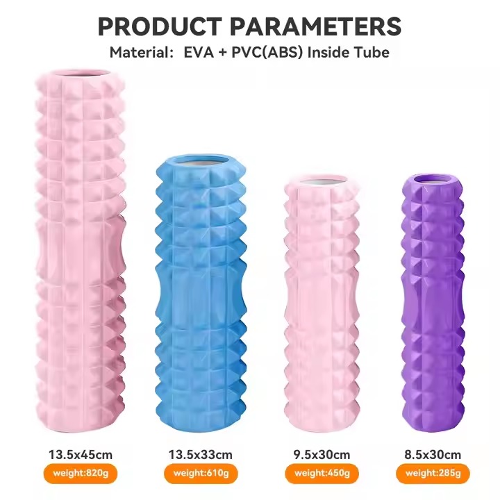 Yoga Foam Roller Fitness Deep Tissue Massage Spike Foam Roller