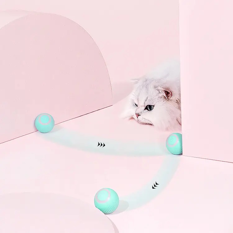 Cat Electric Pet Ball Automatic Rolling Ball Smart Cat Toys