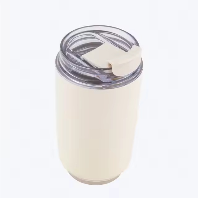 Travel Coffee Mug With Lid Stainless Steel Thermos Tumbler Cup