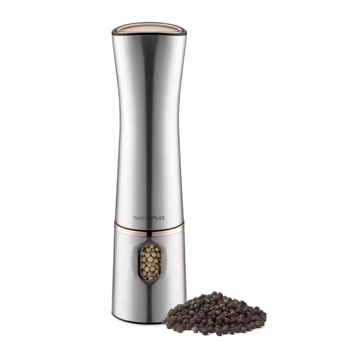 electric salt and pepper grinder set Stainless Steel Salt And Pepper Grinder