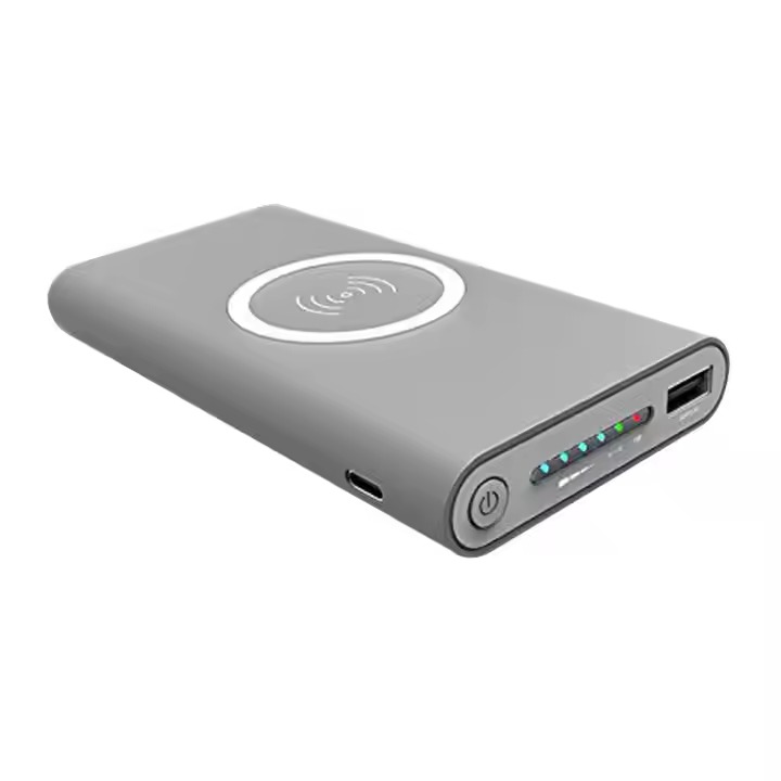 wireless power banks 10000mah Qi-enabled cell phone portable Power Banks