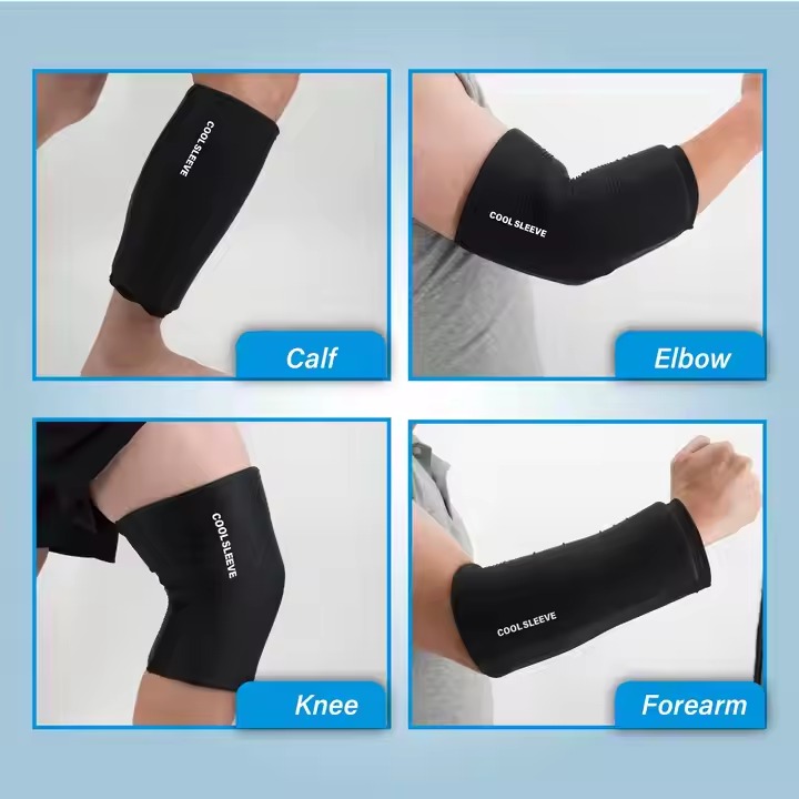 Reusable Sports Injury Hot Cold Wrist Compression Wrap Gel Freeze Sleeve