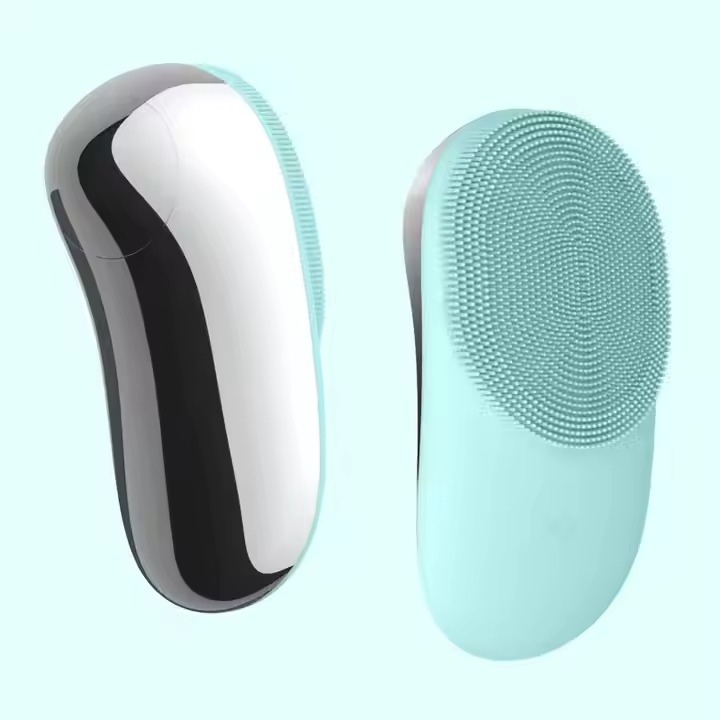 Sonic Facial Cleansing Brush Electric Silicone Face Cleaning Brush