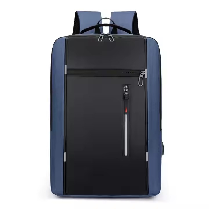 Waterproof Business School Backpack Men USB Charging Port