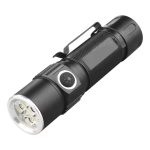 Led Rechargeable Flashlight with Power Bank