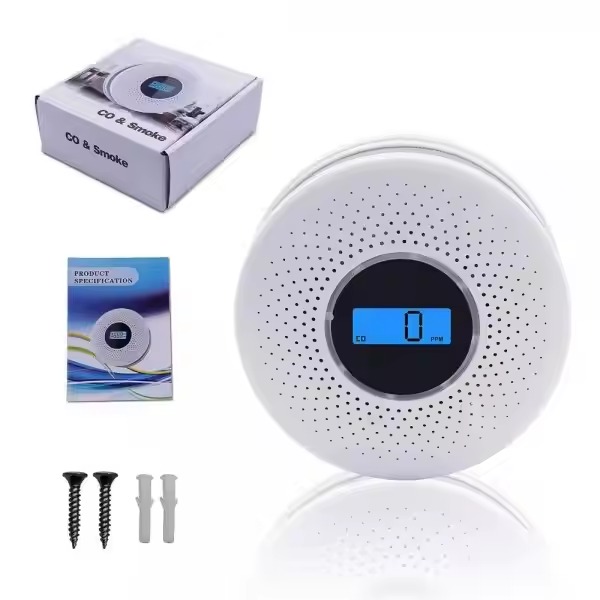 smart home products battery operated smoke and carbon monoxide combo alarm