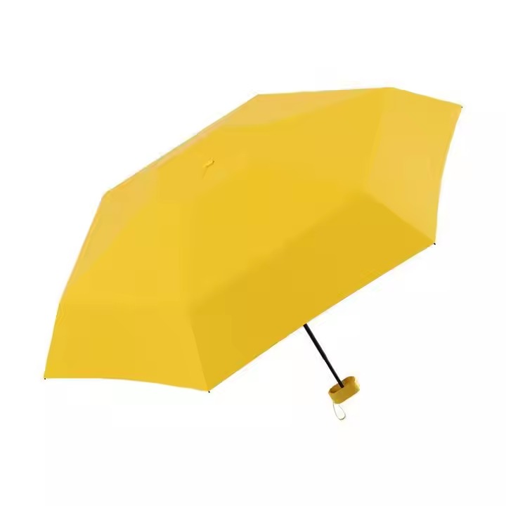 Portable Pocket 5 Folding Anti UV Sunscreen and Rain Umbrellas