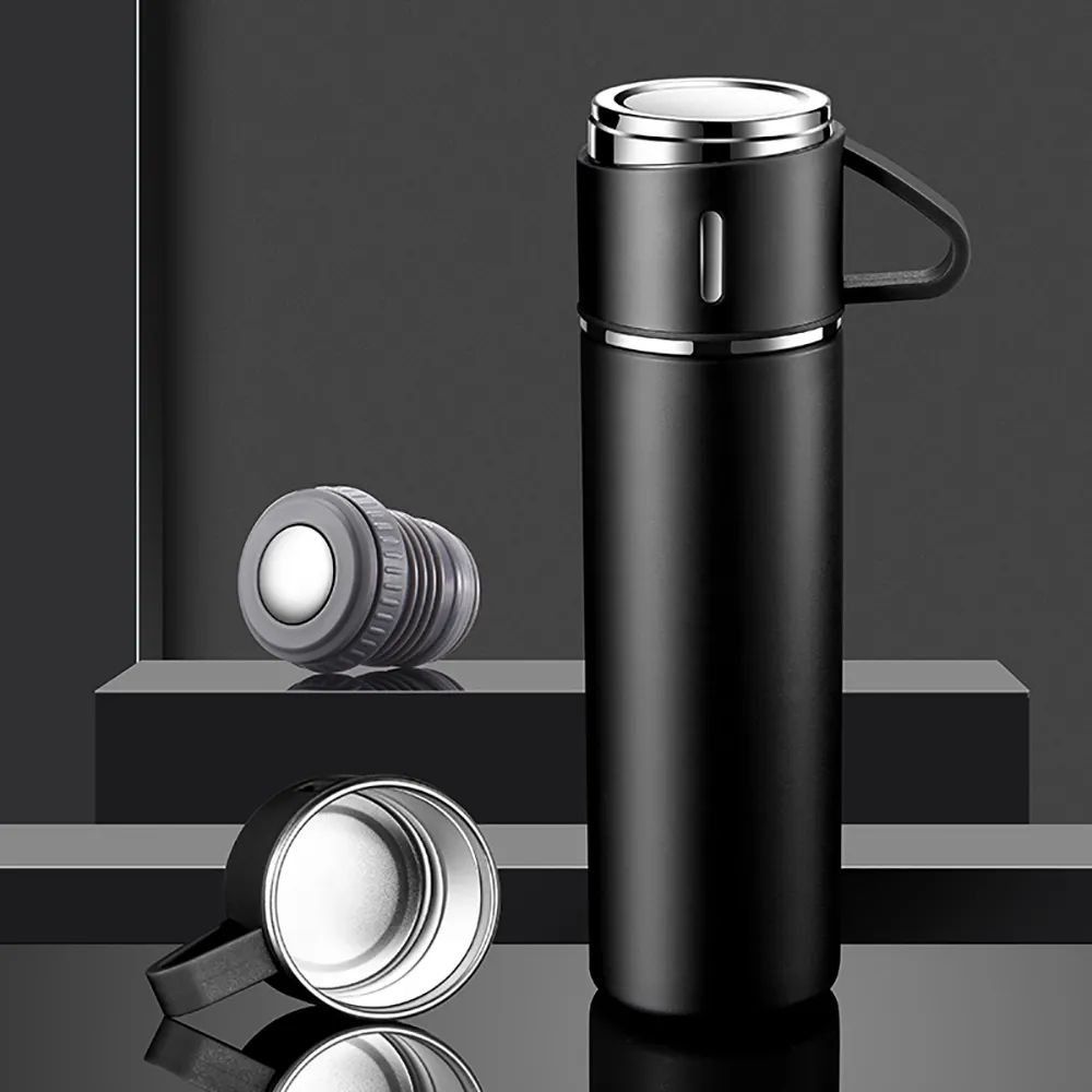 Corporate Business Stainless Steel Vacuum Flask Thermos Mug Gift Set