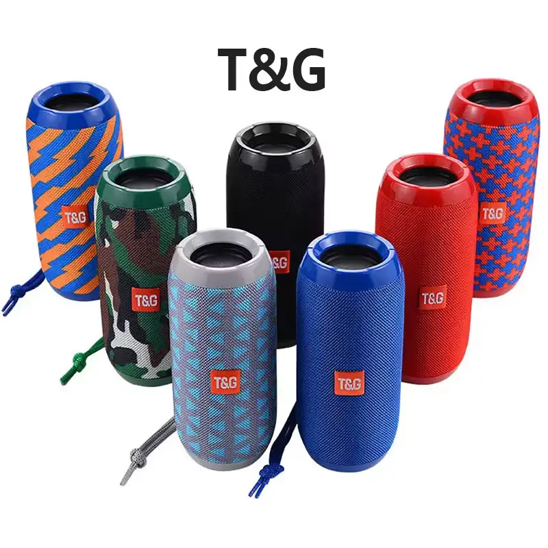 TG117 Speakers Outdoor Sports Waterproof Portable Subwoofer Smart TG117 Wireless BT Speaker