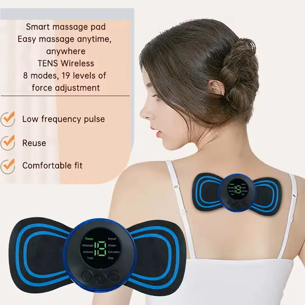 Mini Massager Microcurrent Shoulder and Neck Massager with Portable Massage Features