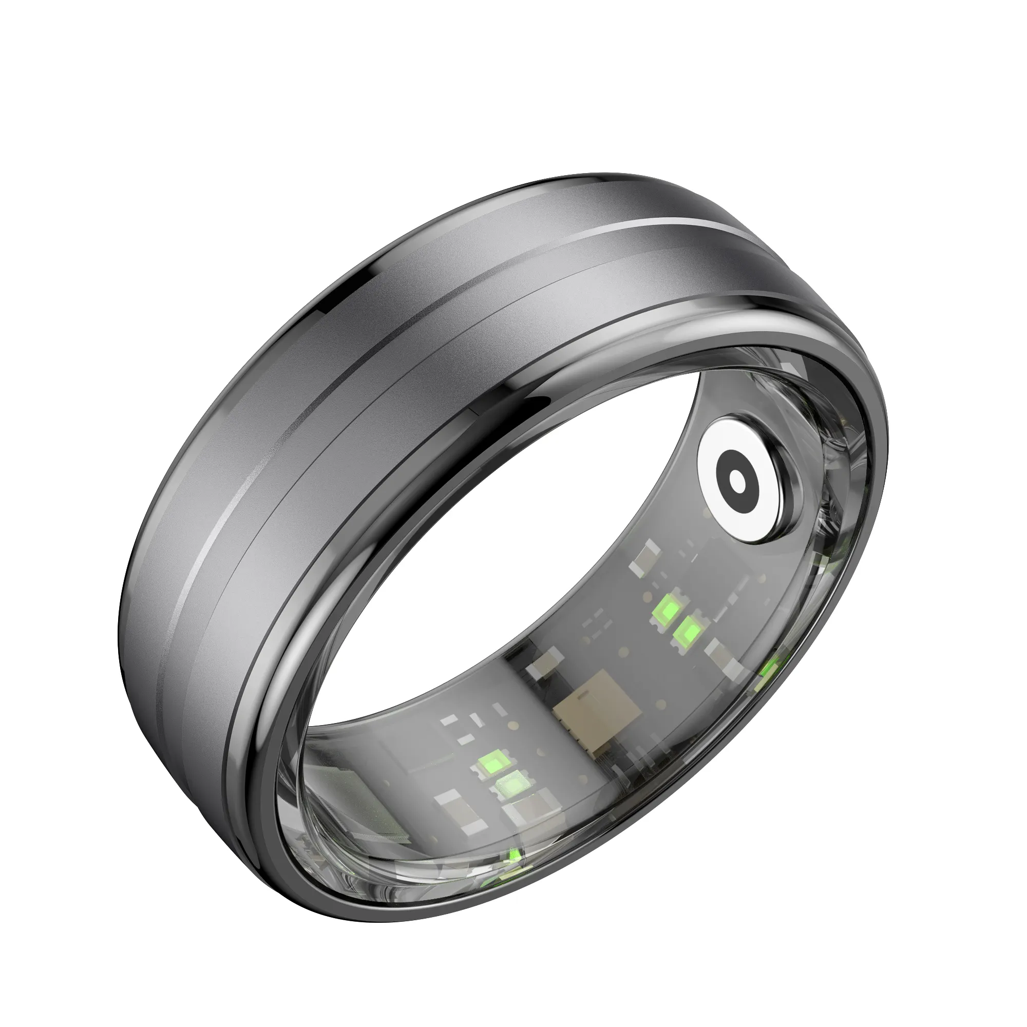 Trend Health Ring R06 Heart Rate Blood Oxygen Long Battery Life 5ATM Waterproof Finger Fitness Tracker Men Sports R06 Smart Ring