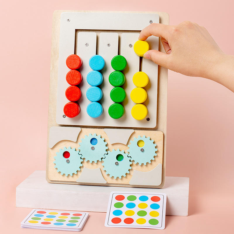 Kids Wooden Slide Puzzle Game