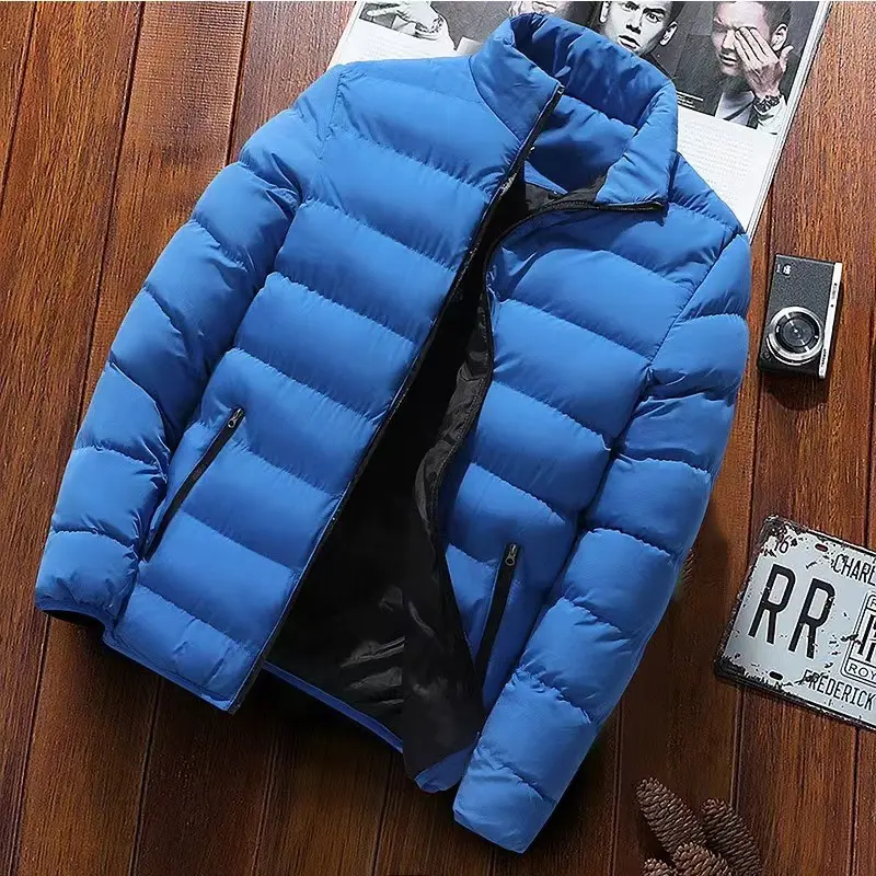 Fashion Shiny Winter Coat Men Puffer Down Jacket custom puffer jacket