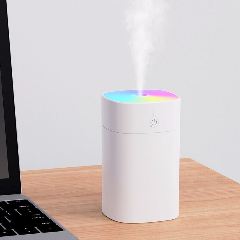 New Mini Portable Humidifier with Colorful Light Night