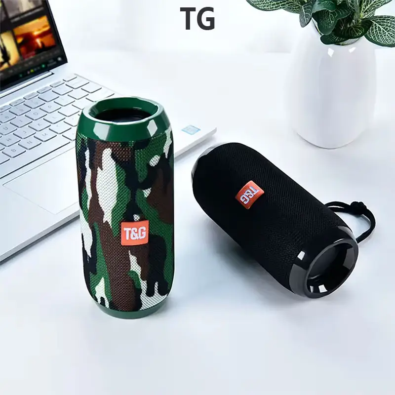 TG117 Speakers Outdoor Sports Waterproof Portable Subwoofer Smart TG117 Wireless BT Speaker