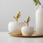 Luxury Apple Ceramic Table Decoration Minimalist Art Home