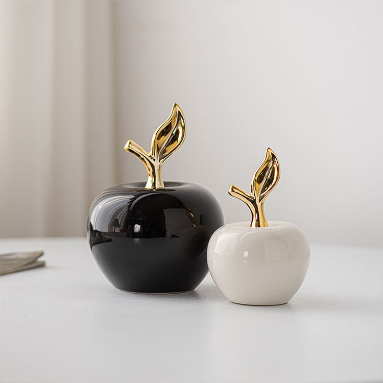 Luxury Apple Ceramic Table Decoration Minimalist Art Home