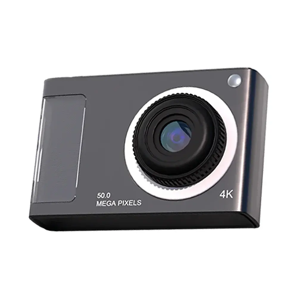 CCD Camera HD 1080P 48MP Dual Lens Kids Digital Camera Anti Shake Compact Small Camera Support 32GB Card Birthday Gifts for Kids