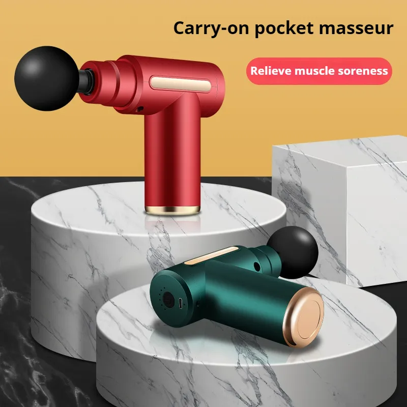 Portable Home handheld massager Impact Muscle & Fascia Massage Gun for Body Use massage gun