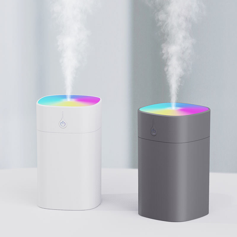 New Mini Portable Humidifier with Colorful Light Night