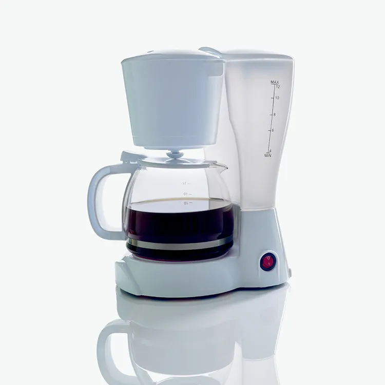 1.2L hot sale electric drip coffee maker coffee maker black white optional