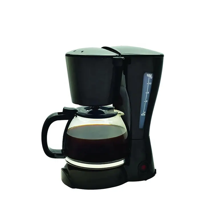 1.2L hot sale electric drip coffee maker coffee maker black white optional