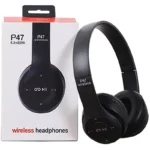 Over Ear P47 High Quality Stereo P47 Wireless Headphone BT Gaming Headset Ear mobile phone computer audifonos AUX line TF card