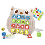 Geometric pairing Hand-eye coordination children brain training parent-child board game