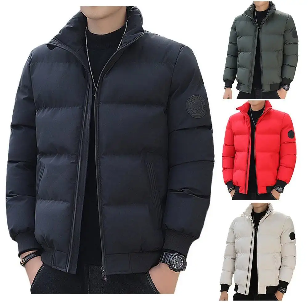 Fashion Shiny Winter Coat Men Puffer Down Jacket custom puffer jacket