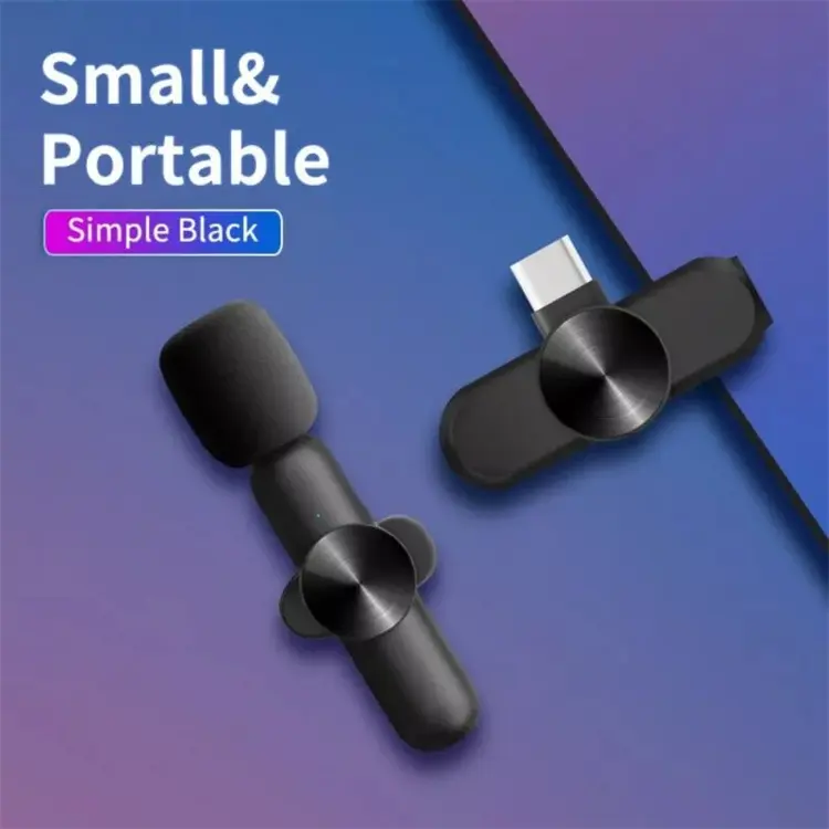 Portable Audio Video Recording Mini Mic for Android Live Broadcast Gaming Phone Microfonoe