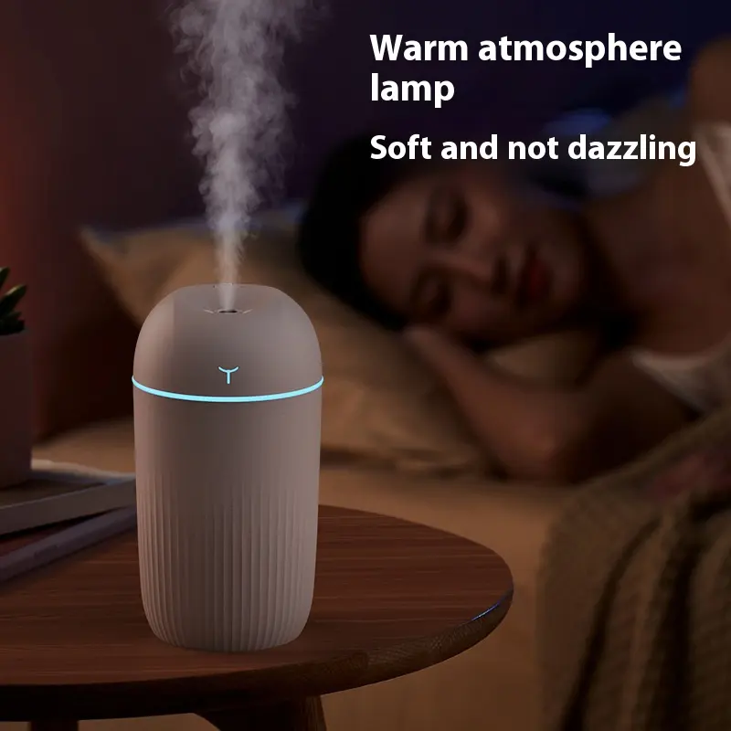 Mini Ultrasonic Air Humidifier Home Desktop Usb Night Light Large Capacity Aromatherapy Humidifier Gift